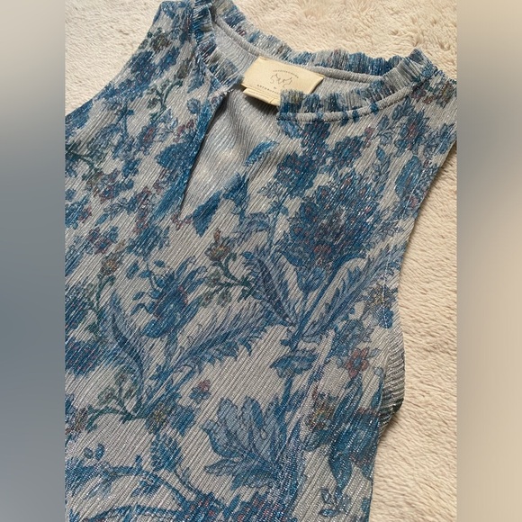 Anthropologie VanessaVirginia Sparkly Top ✨ - Picture 4 of 9